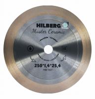 Диск алмазный отрезной 250*25,4 Hilberg Master Сeramic HM507
