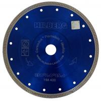 Диск алмазный отрезной 230*25,4/22,23 Hilberg Турбо ультратонкий х-тип HM406